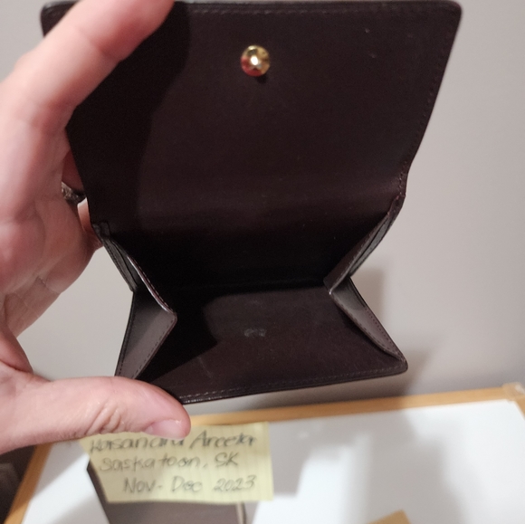 ❌SOLD❌ Louis Vuitton Monogram Vernis Elise Compact Wallet - Picture 9 of 12